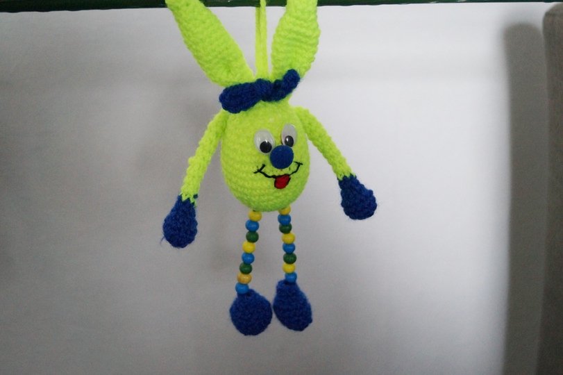 Anleitung Ostern Hasenbande Aufhänger für den Osterstrauß