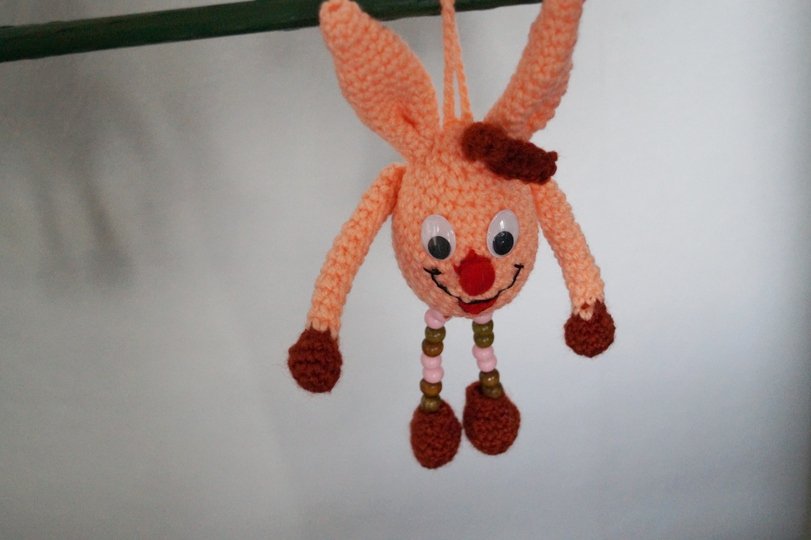 Anleitung Ostern Hasenbande Aufhänger für den Osterstrauß