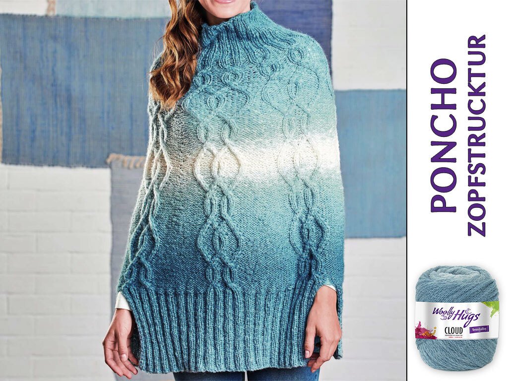 PONCHO ZOPFSTRUKTUR