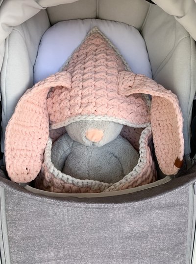 Baby Schlafsack Wickelsack LOU LOU 4in1 H&auml;kelanleitung