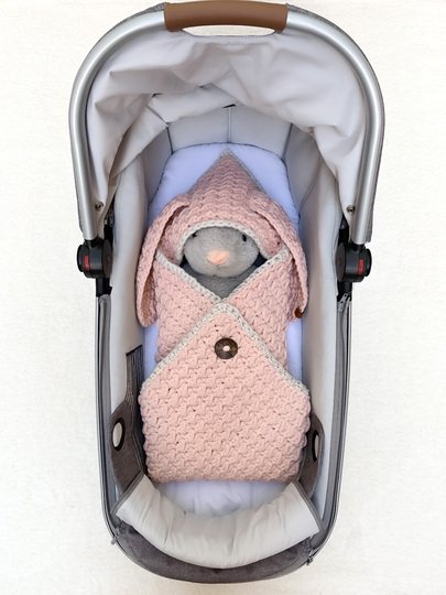 Baby Schlafsack Wickelsack LOU LOU 4in1 H&auml;kelanleitung