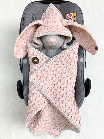 Baby Schlafsack Wickelsack LOU LOU 4in1 H&auml;kelanleitung