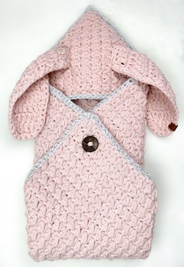 Baby Schlafsack Wickelsack LOU LOU 4in1 H&auml;kelanleitung