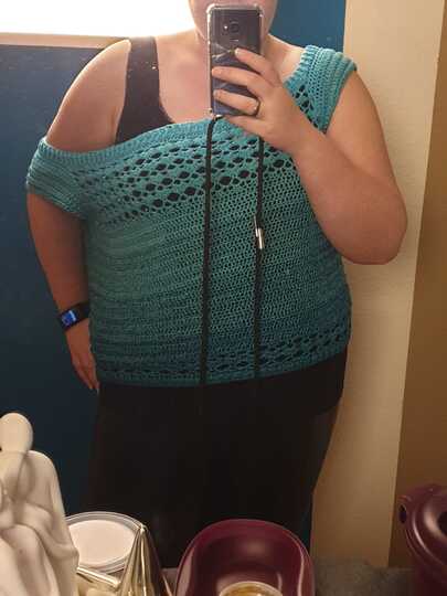 Shirt/Tunika/Oversizeshirt Muscheln am Strand  - 1Anleitung 2Varianten - RVO häkeln für alle Damengrößen