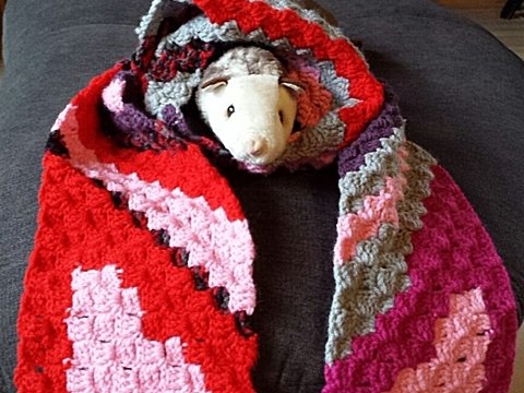 Schal  "Mein Herzchen"