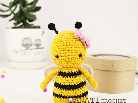 HÄKELANLEITUNG “kleine BIENE”