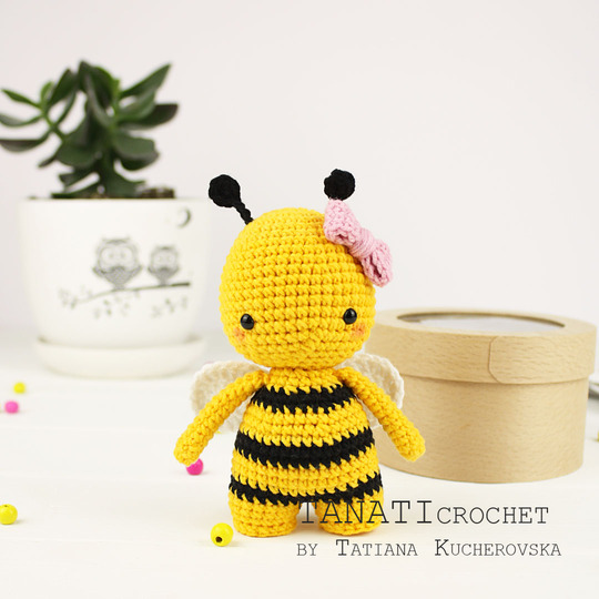 HÄKELANLEITUNG “kleine BIENE”