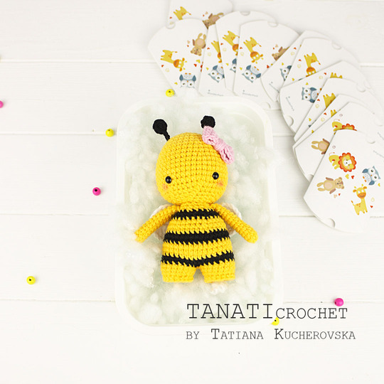 HÄKELANLEITUNG “kleine BIENE”