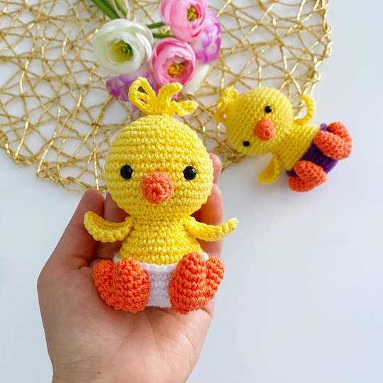 Ü-Ei Küken (Schlüsselanhänger, Taschenbaumler)