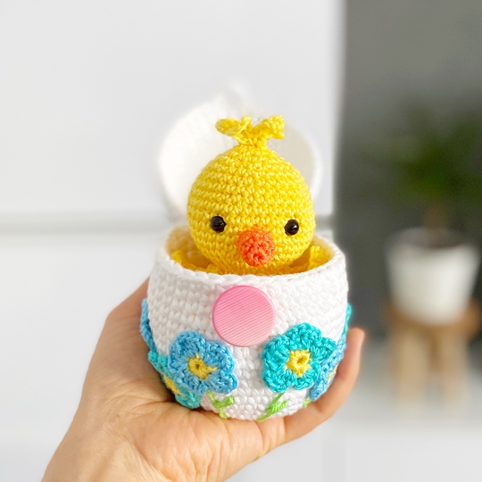 Ü-Ei Küken (Schlüsselanhänger, Taschenbaumler)