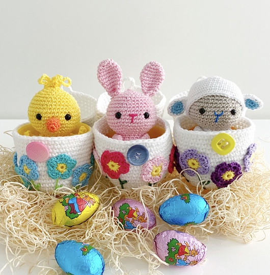 Ü-Ei Lamm (Schlüsselanhänger, Taschenbaumler)