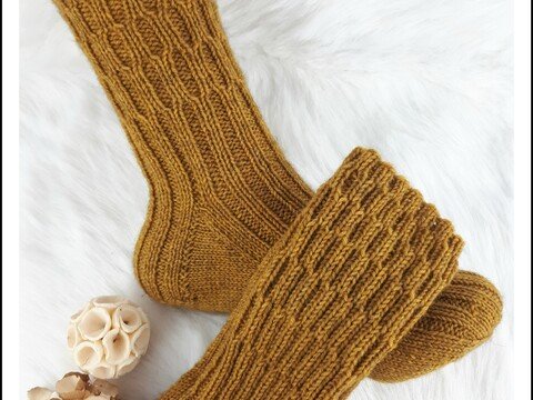 Strickanleitung BeeBee Socken