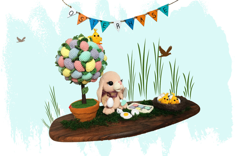 Baby Hase - Kollektion mein kleiner bester Freund Häkelanleitung