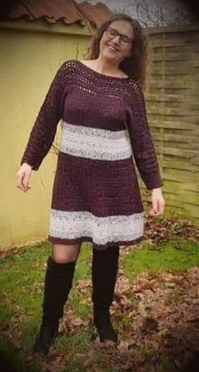 Häkelanleitung Kleid Celena ( Ohne Maschenprobe / Für jede Größe)