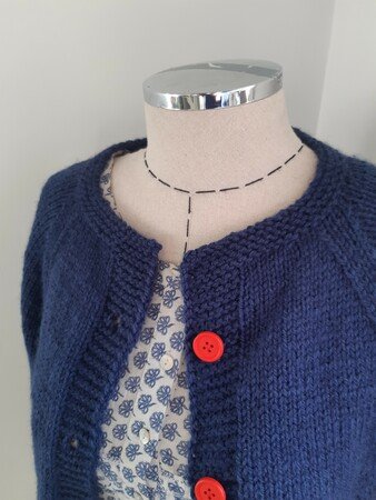 Knitting Pattern - Everyday Raglan Cardigan