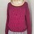 Pattern - Womens Knitted Parenzo Circular Yoke Lace Sweater