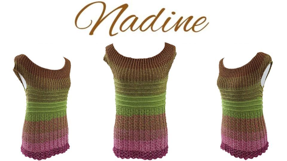 Top / Tunika Nadine Größe: 32/34,36/38, 40/42, 44, 46/48