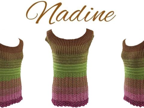 Top / Tunika Nadine Größe: 32/34,36/38, 40/42, 44, 46/48