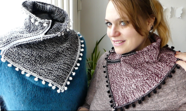 Strickanleitung - Halswärmer "Herzogin"