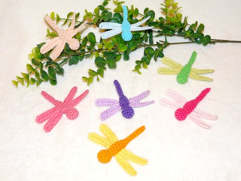 Häkelanleitung kleine Libelle