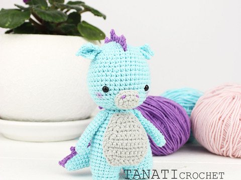 HÄKELANLEITUNG “Mini Drachen”