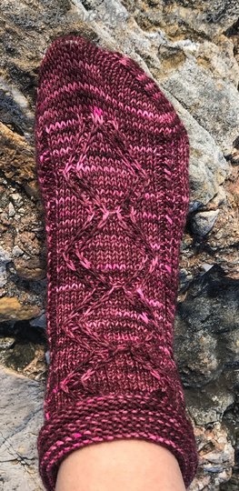 Socken Balmaseda 2 für 4fach Sockenwolle