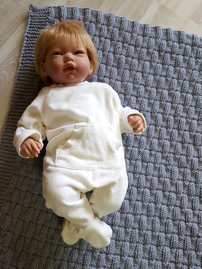 Strickanleitung Babydecke, Krabbeldecke, Wagendecke, Plaid für Anfänger