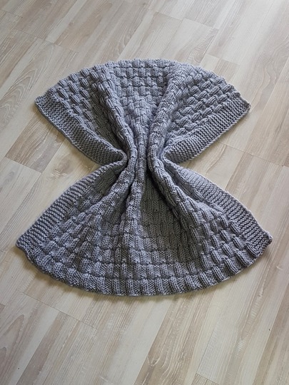 Strickanleitung Babydecke, Krabbeldecke, Wagendecke, Plaid für Anfänger