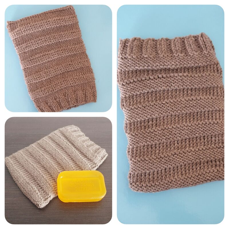 Strickanleitung Waschhandschuh