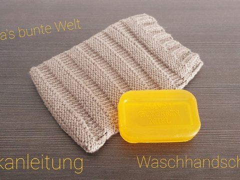Strickanleitung Waschhandschuh