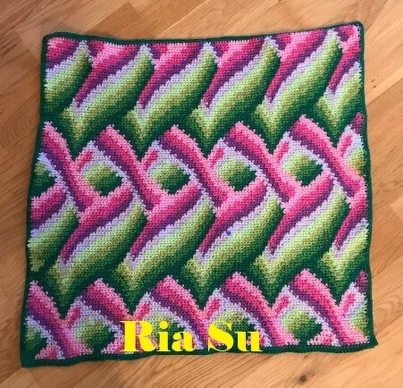 3D Häkelmuster Wirbel - Bild 2