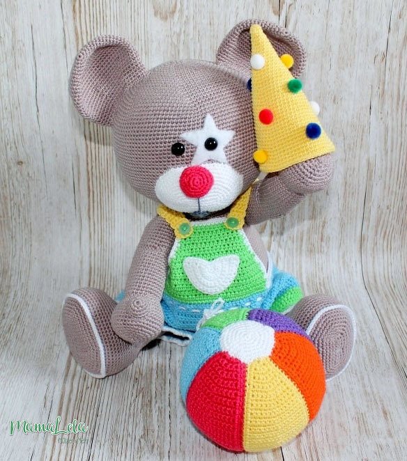 TEDDY „Party - Helau“ - Häkelanleitung - Bild 4