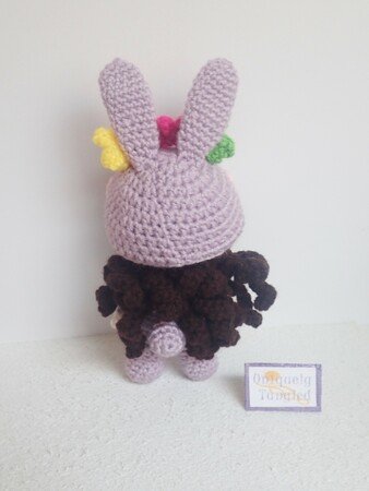 Pippa in Bunny Costume- Crochet Amigurumi Bunny Pattern- English