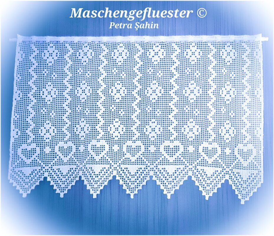 Gardine "With Love" - Bild 2