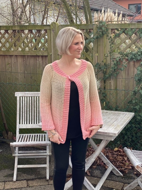 Häkelanleitung Jacke "Babe" - alle Größen - Bild 5