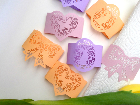 Serviettenringe Plotterdatei SVG DXF