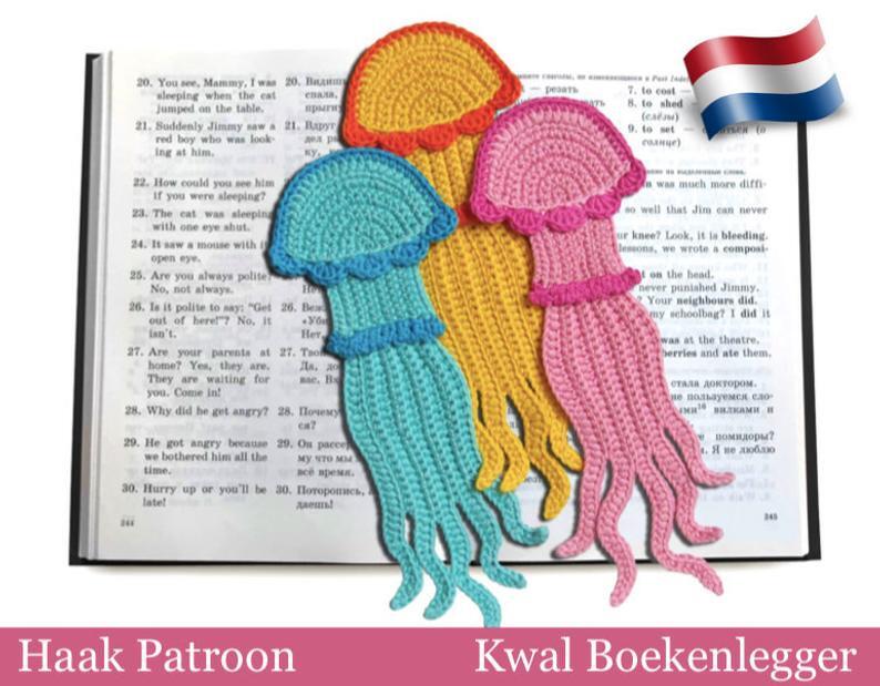 151NLY Haak patroon- Kwal boekenlegger - PDF file by Zabelina CP