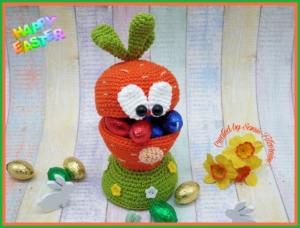 Häkelanleitung Kleines Möhrchen