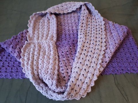 Kapuzen-Loop-Frühlingstulpe (erweiterbar)