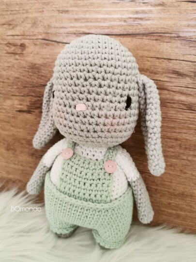 Häkelanleitung Hase Lenni