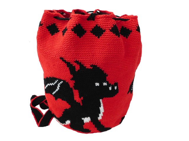 Häkelanleitung Rucksack kleiner Drache Dodo - Bild 3