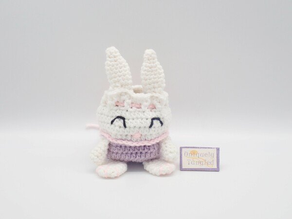 Bunny Pouch-Crochet Pattern PDF- English