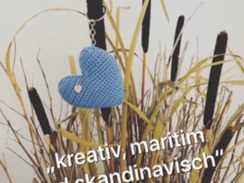 Häkelanleitung für ein Herz