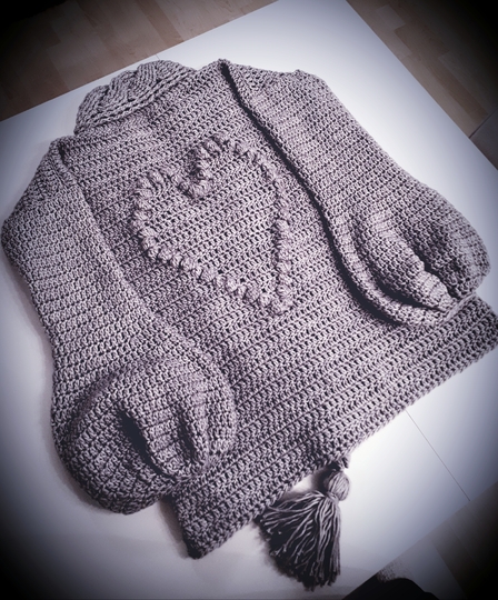 Raponzel-Jacke Häkelanleitung