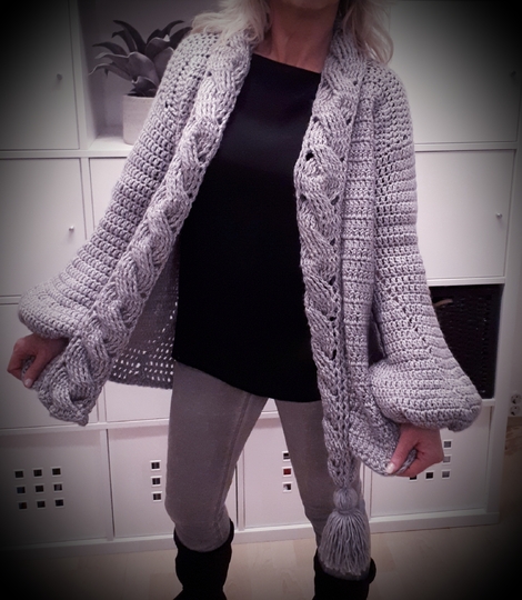 Raponzel-Jacke Häkelanleitung