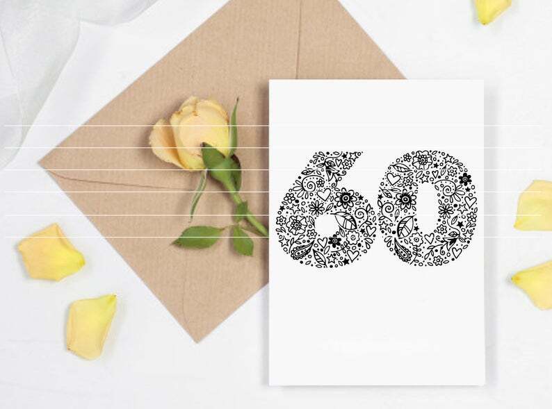 Blumen Zahlen 6-9 Plotterdatei SVG DXF FCM - Bild 2