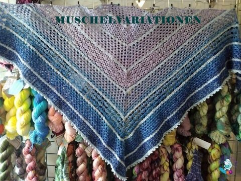 Tuch "Muschelvariationen"