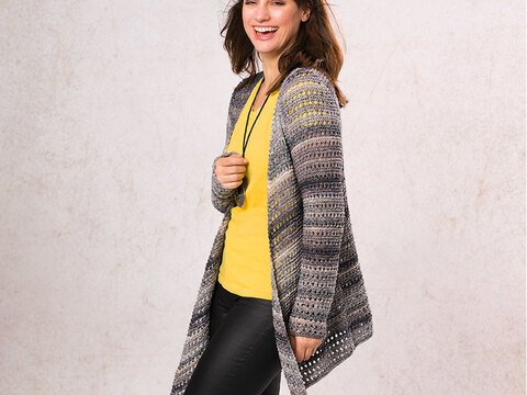 Strickanleitung Damenjacke "Messina" 760164