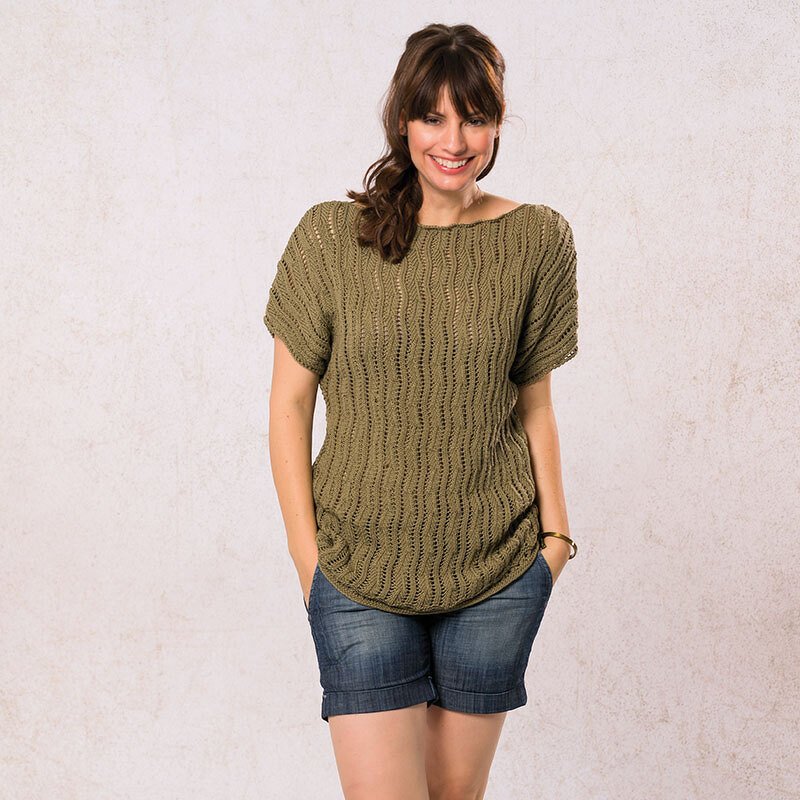 Strickanleitung Damenpulli "Macau" 760153 - Bild 2