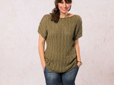 Strickanleitung Damenpulli "Macau" 760153